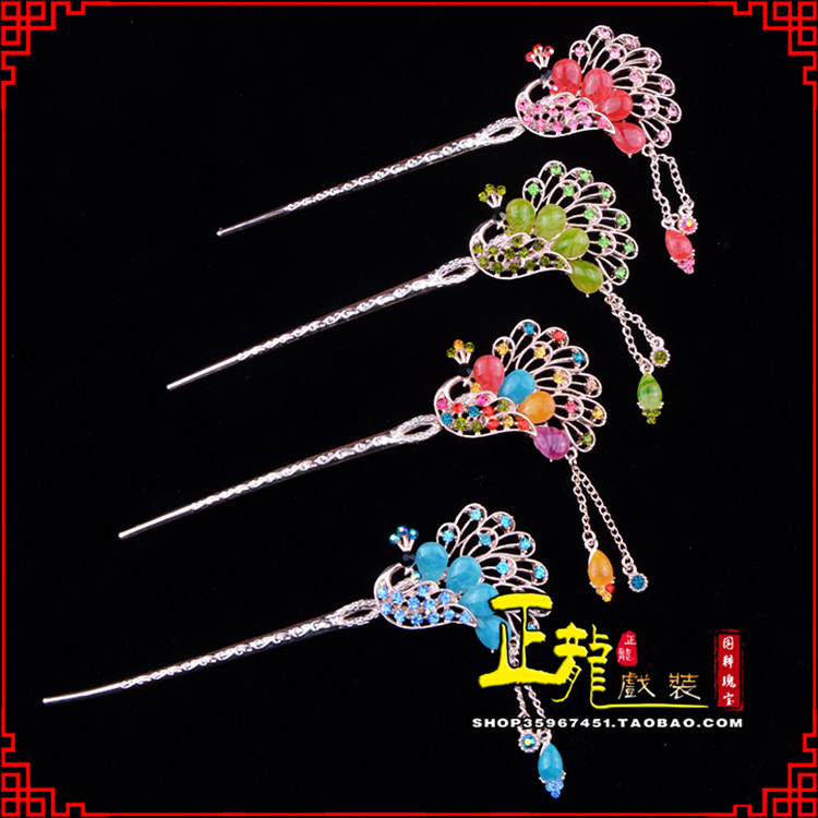 阿合奇头饰化妆用品饰品花旦小姐青衣头饰簪子发簪 发簪