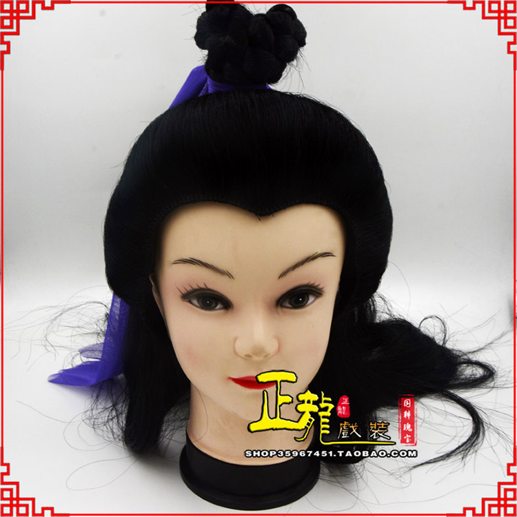 阿合奇小生头套董永头套古装假发青年头套