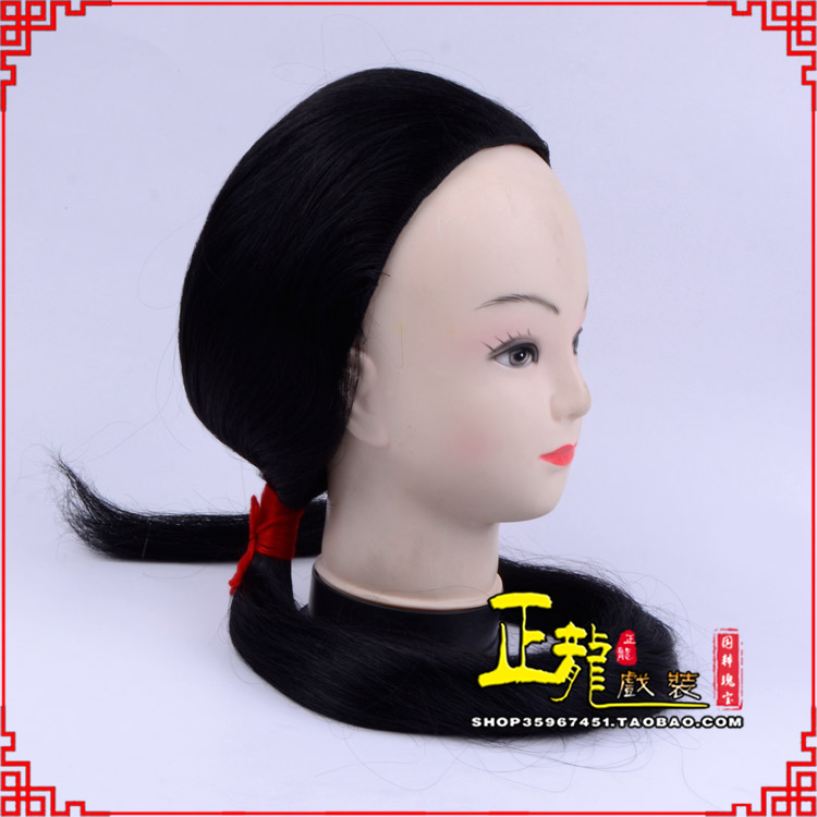 阿合奇古装影视演出头套花旦假发 真发古装发