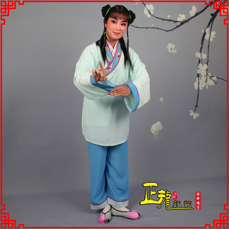 阿合奇歌仔戏童生小孩影视银心四九服 书童衣